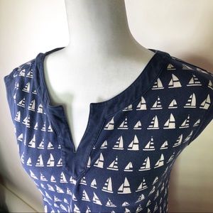 Tommy Hilfiger Retro Nautical Sailing Shift Dress